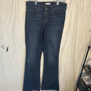 Sofia by Sofia Vergara Dark Blue Flare Jeans